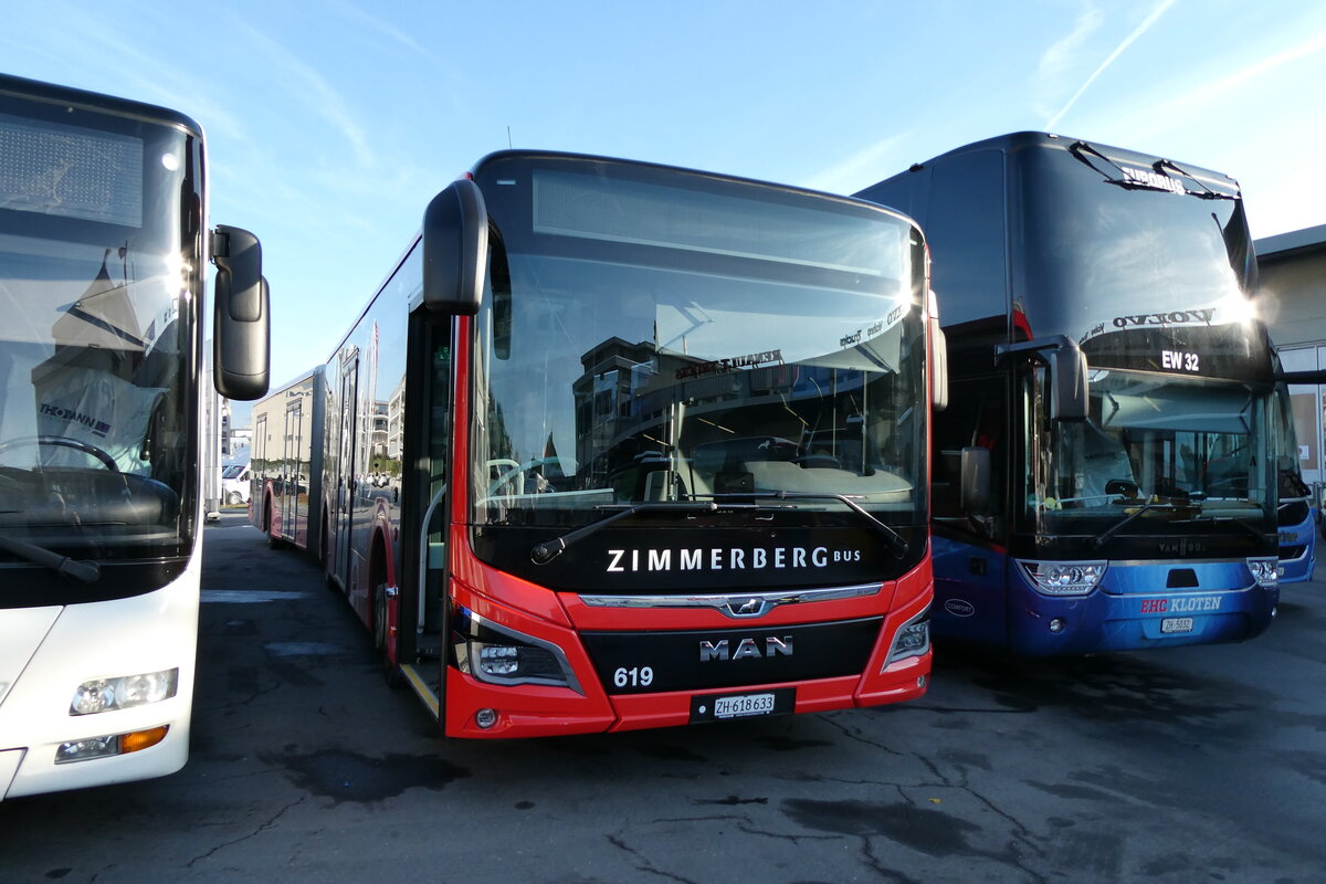 (283'111) - AHW Horgen - Nr. 619/ZH 618'633 - MAN am 12. Dezember 2025 in Schmerikon, Thomann