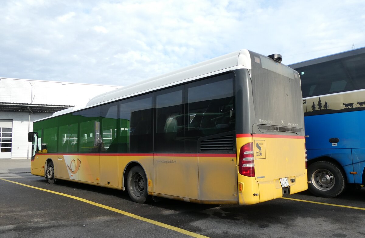 (283'347) - CarPostal Ouest - VD 260'977/PID 5626 - Mercedes (ex Faucherre, Moudon) am 20. Dezember 2025 in Kerzers, Interbus