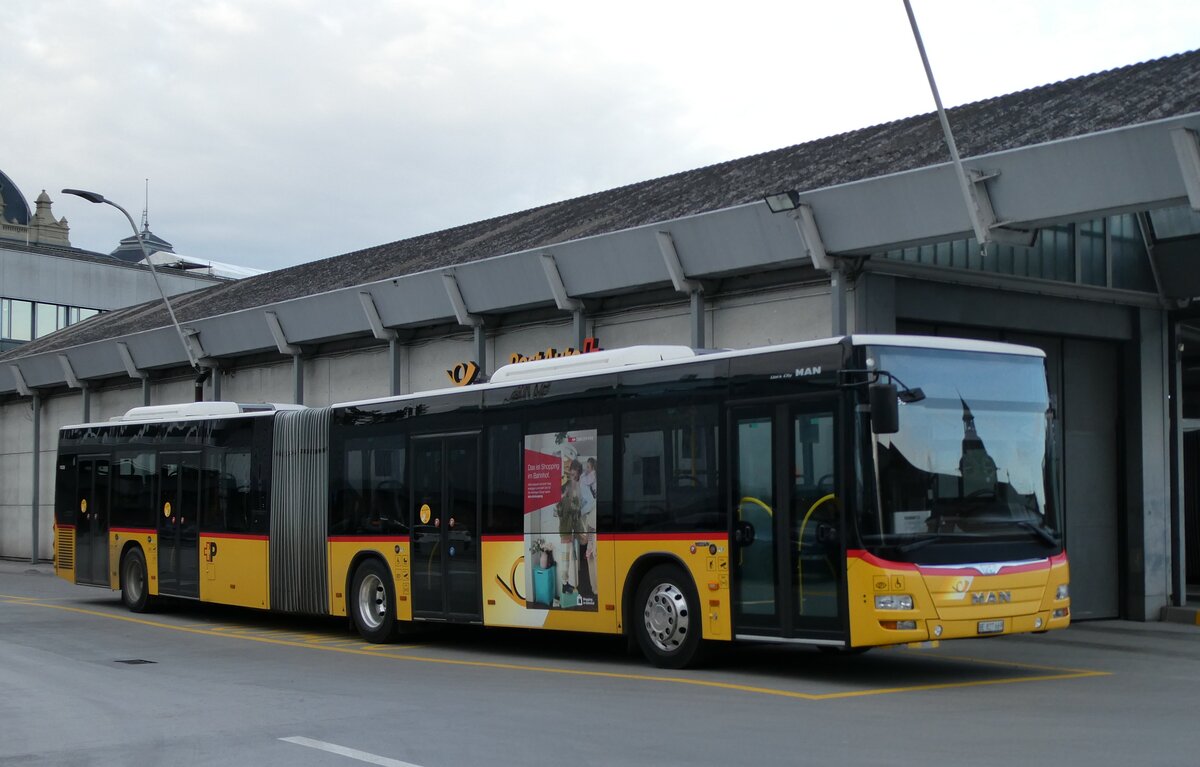 (283'364) - PostAuto Bern - Nr. 10'538/BE 827'669/PID 10'538 - MAN (ex Nr. 669) am 20. Dezember 2025 in Bern, Postautostation