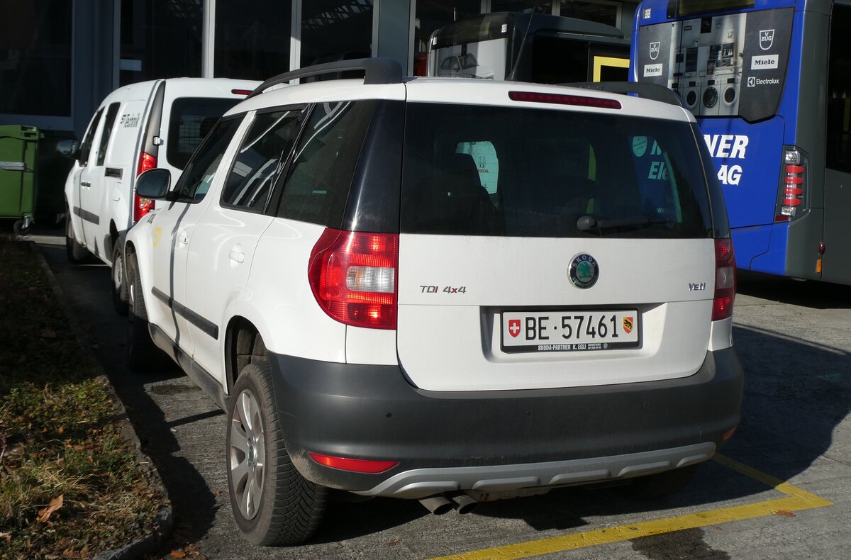 (283'395) - STI Thun - Nr. 308/BE 57'461 - Skoda am 21. Dezember 2025 in Thun, Garage