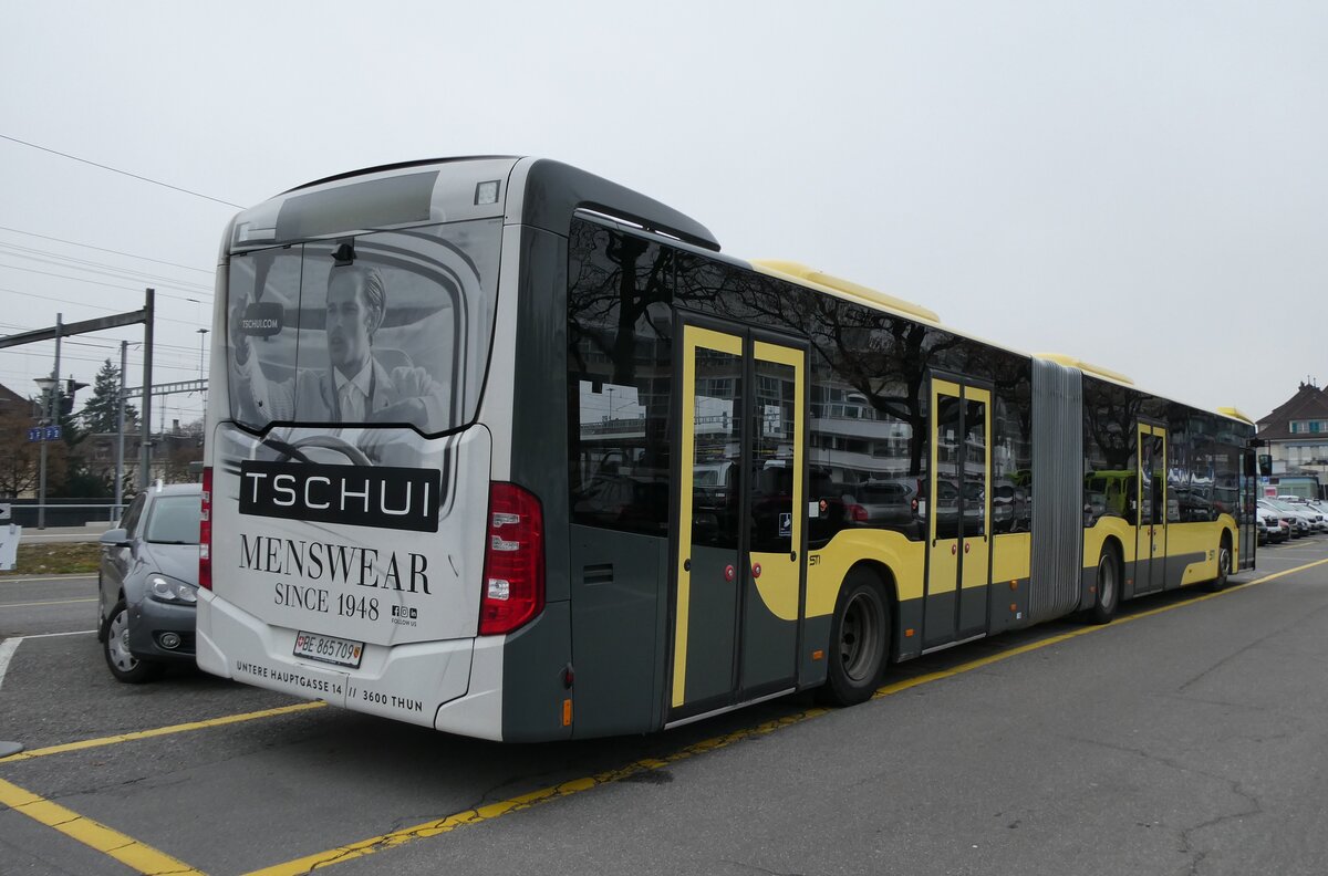 (283'406) - STI Thun - Nr. 709/BE 865'709 - Mercedes am 22. Dezember 2025 in Thu, CarTerminal