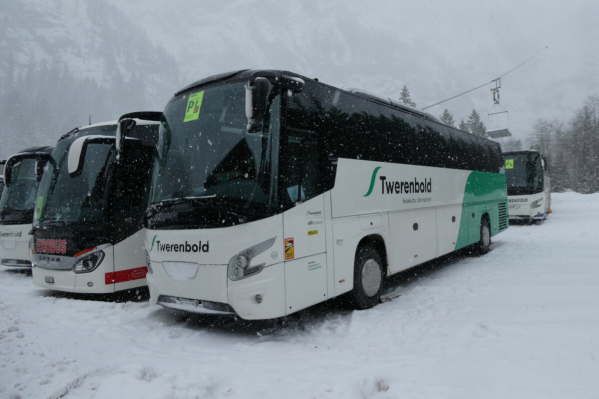 (283'888) - Twerenbold, Baden - Nr. 63/AG 521'584 - VDL am 10. Januar 2026 in Adelboden, Unter dem Birg