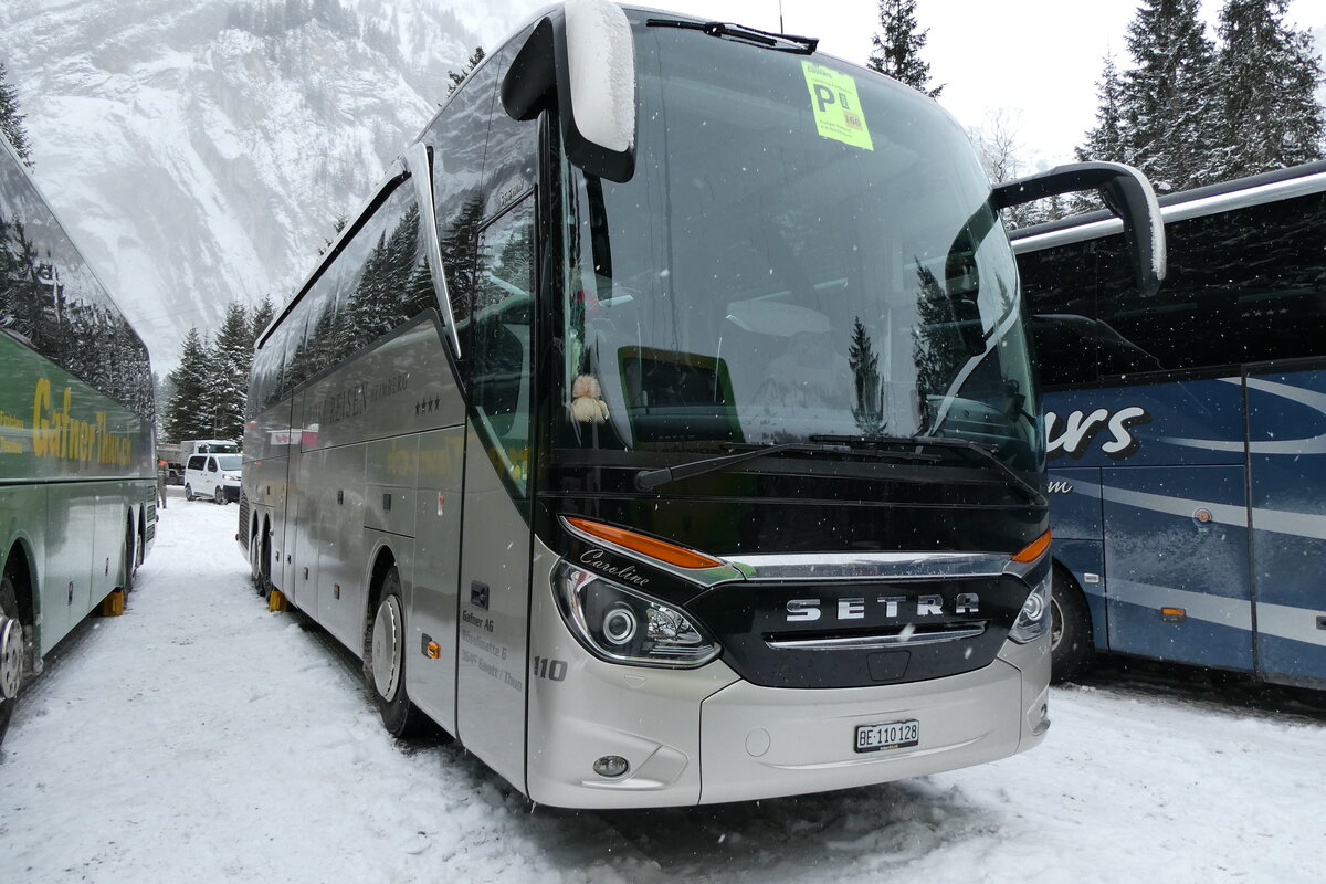 (283'946) - Roki, Heimberg - Nr. 110/BE 110'128 - Setra am 10. Januar 2026 in Adelboden, Unter dem Birg