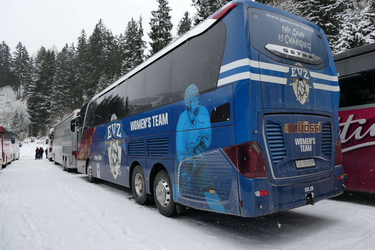 (284'062) - G�ssi, Horw - LU 183'829 - Setra am 10. Januar 2026 in Adelboden, ASB