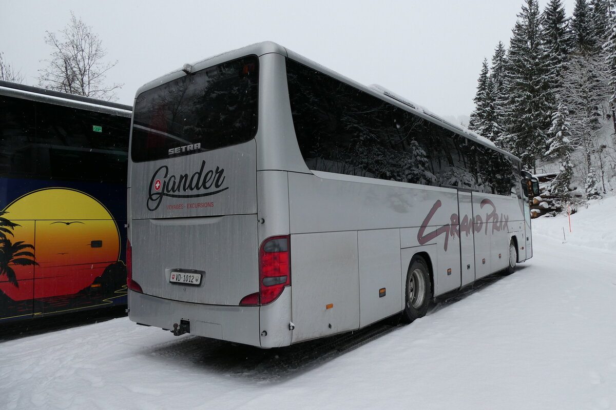 (284'115) - Gander, Ch�teau-d'Oex - VD 1012 - Setra am 10. Januar 2026 in Adelboden, ASB