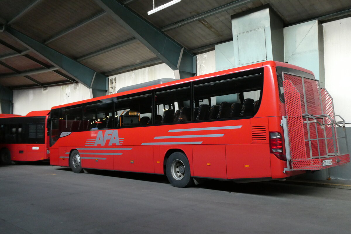 (284'285) - AFA Adelboden - Nr. 24/BE 26'701 - Setra am 20. Januar 2026 in Adelboden, Busstation