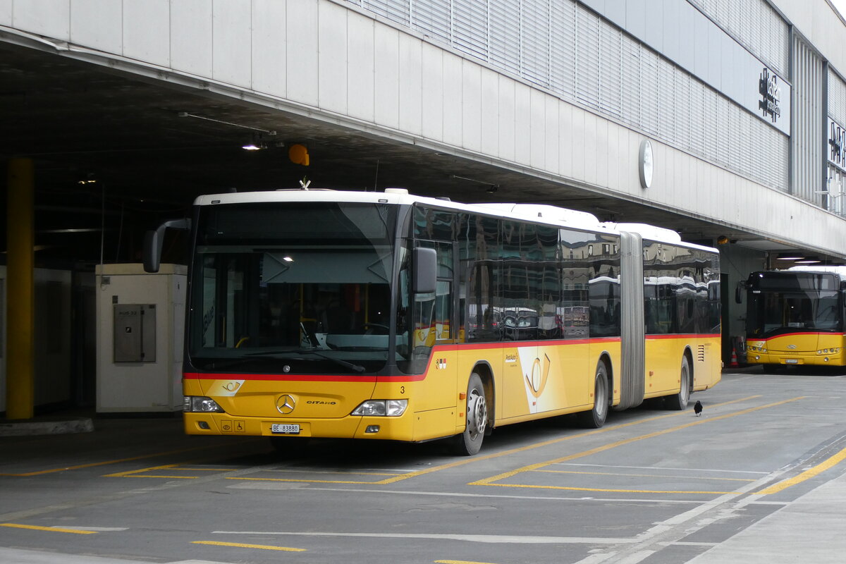 (284'543) - Steiner, Ortschwaben - Nr. 3/BE 83'880/PID 5547 - Mercedes am 31. Januar 2026 in Bern, Postautostation