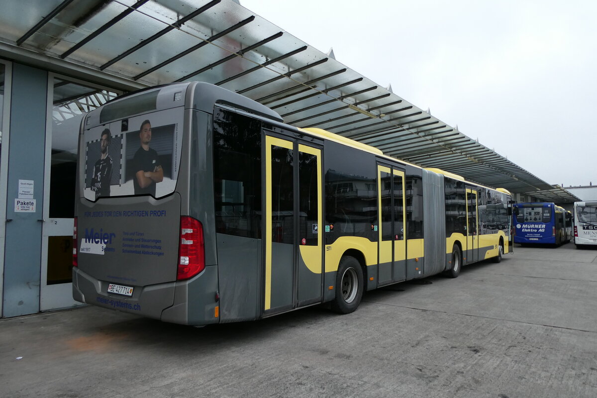 (284'772) - STI Thun - Nr. 714/BE 427'714 - Mercedes am 8. Februar 2026 in Thun, Garage