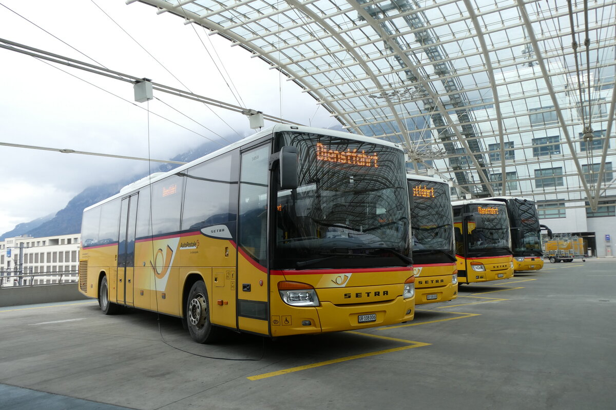 (284'895) - TpM, Mesocco - Nr. 6/GR 108'006/PID 10'182 - Setra am 14. Februar 2026 in Chur, Postautostation