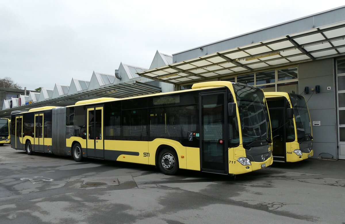 (286'121) - STI Thun - Nr. 711/BE 468'711 - Mercedes am 12. April 2026 in Thun, Garage