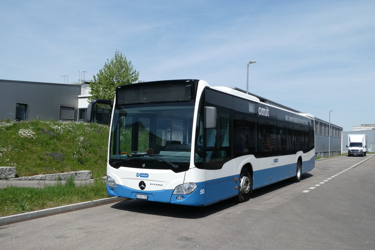(286'701) - Limmat Bus, Dietikon - Nr. 50/ZH 451'150 - Mercedes am 2. Mai 2026 in Winterthur, Daimler Buses