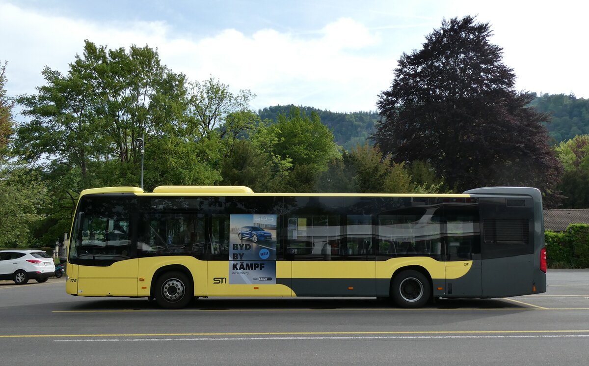 (286'724) - STI Thun - Nr. 175/BE 752'175 - Mercedes am 3. Mai 2026 bei der Schiffl�ndte Thun