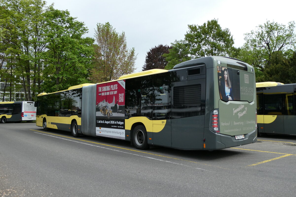 (286'814) - STI Thun - Nr. 721/BE 904'721 - Mercedes am 4. Mai 2026 bei der Schiffl�ndte Thun
