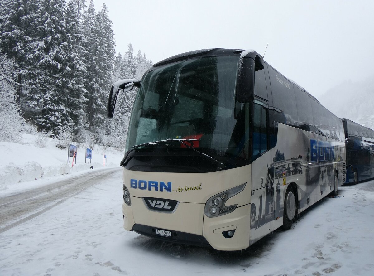 (358'334) - Born, Olten - SO 38'993 - VDL am 6. Januar 2024 in Adelboden, ASB