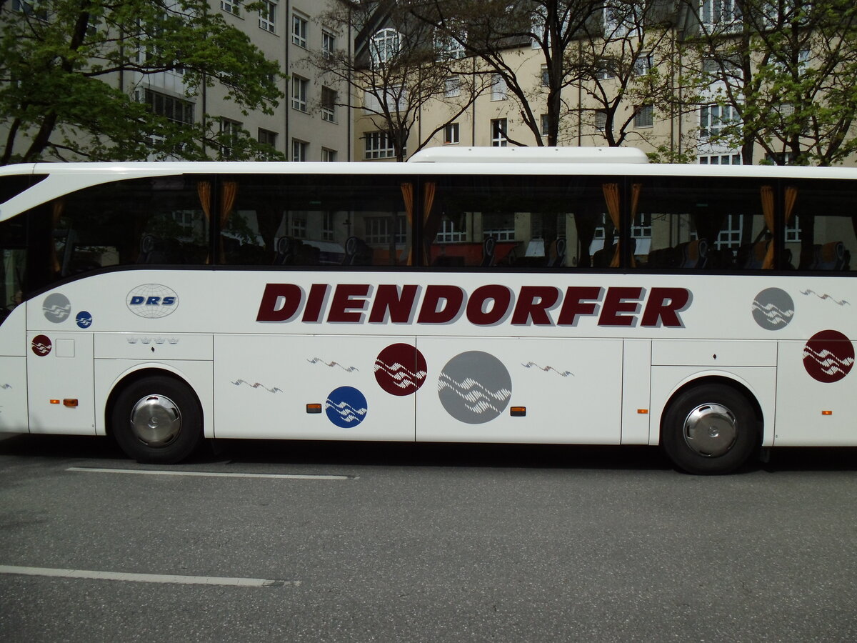 Diendorfer, Ruhstorf - Mercedes Benz Tourismo am 11. April 2014 in M�nchen (Aufnahme: Martin Beyer