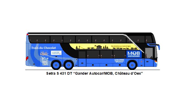 Gander, Ch�teau-d'Oex - VD 43'101 - Setra S 431 DT