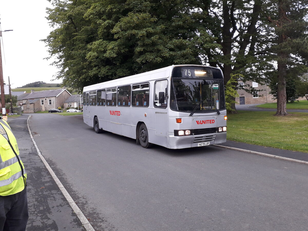H279 LEF
1990 Leyland Tiger
Alexander Q B55F (currently B70F)
Former United Automobile Services, Darlington, County Durham, fleet number 1235.
Currently preserved in as acquired condition.
Eggleston, County Durham 
1st July 2022.