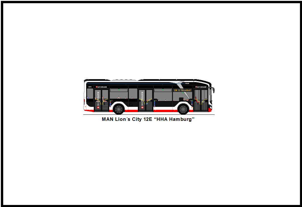 HHA Hamburg - MAN Lion's City 12E