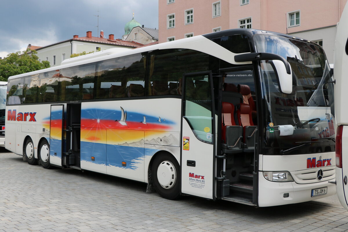 Marx, Fridolfing - TS-AM 6 - Mercedes am 30. Juli 2025 in Passau, Schiffl�nde (Aufnahme: Martin Beyer)