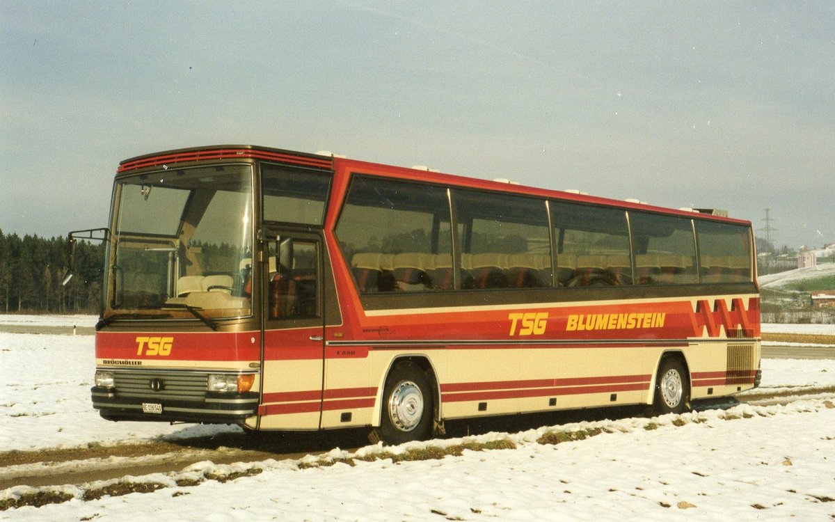 (MD105) - Aus dem Archiv: TSG Blumenstein - Nr. 9/BE 126'540 - Dr�gm�ller im November 1991 in Thierachern