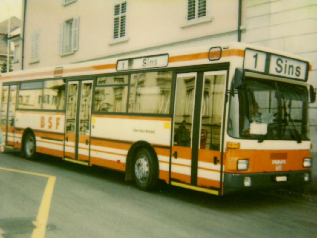 (MD327) - BSF Hochdorf - Nr. 7 - MAN/G�ppel um 1990