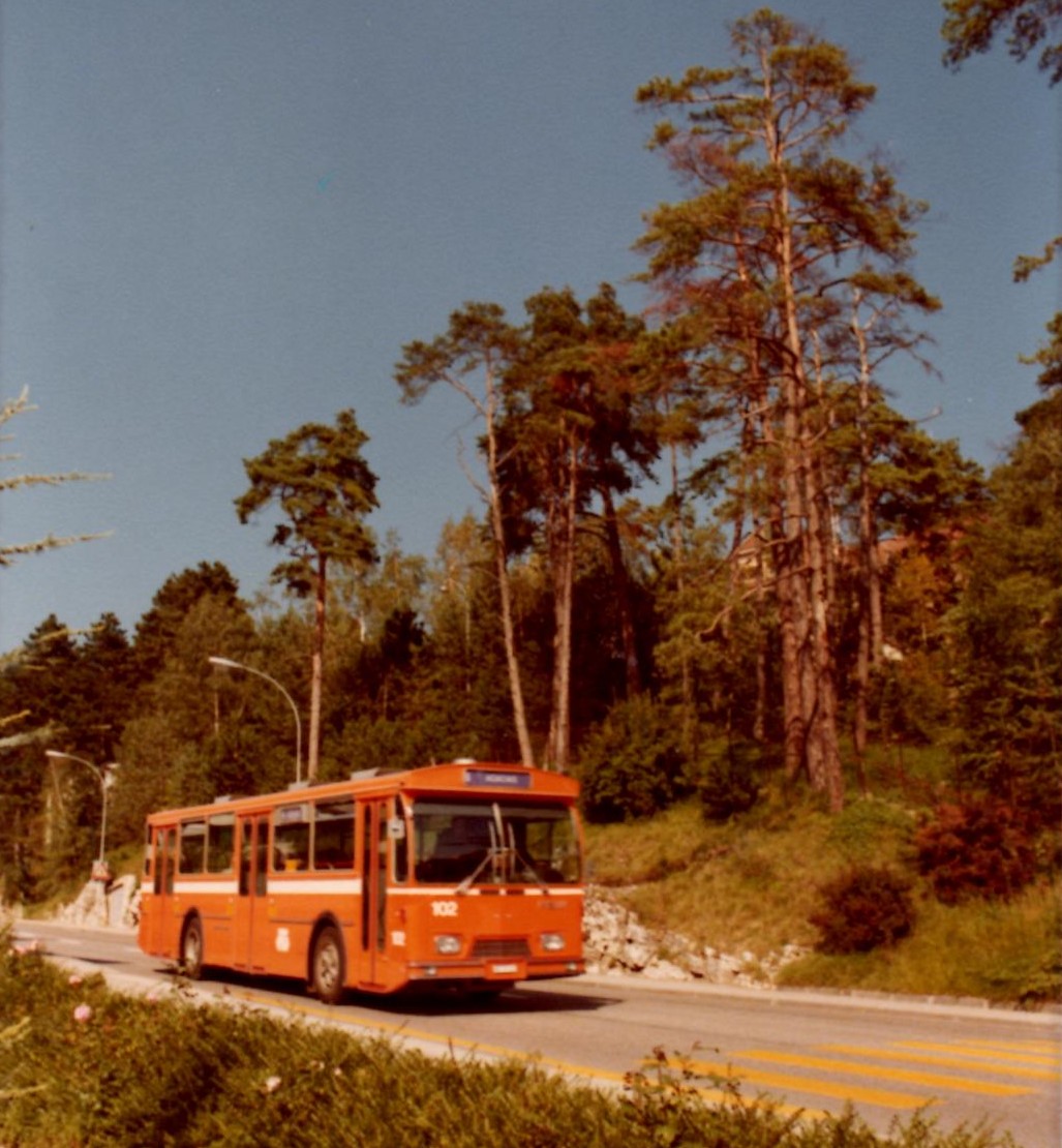 (MD342) - Aus dem Archiv: TN Neuch�tel - Nr. 102/NE 53'120 - FBW/Hess um 1978