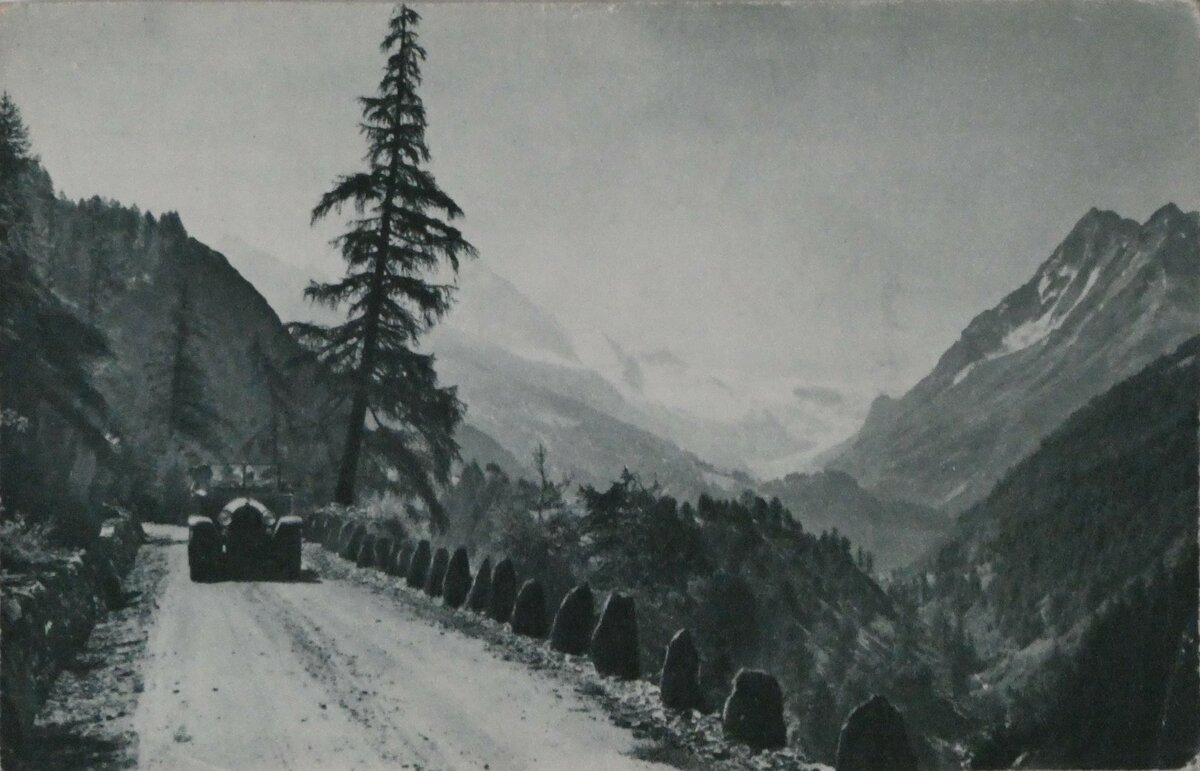 (MD374) - Aus dem Archiv: PTT-Regie - Saurer um 1920 im Val d'H�rens