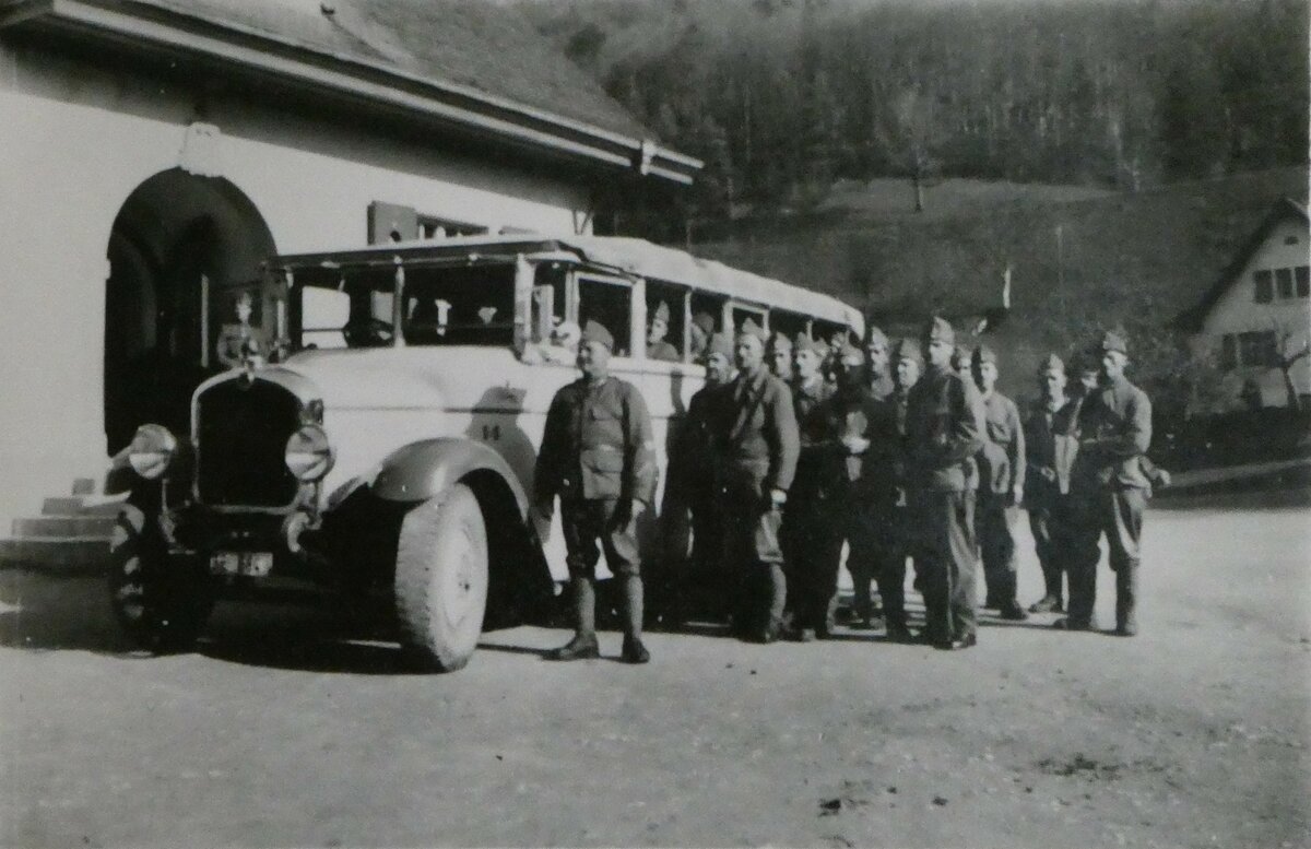 (MD506) - Aus dem Archiv: D�hler, Burgdorf - Nr. 14/BE 664 - Saurer im Jahr 1939
