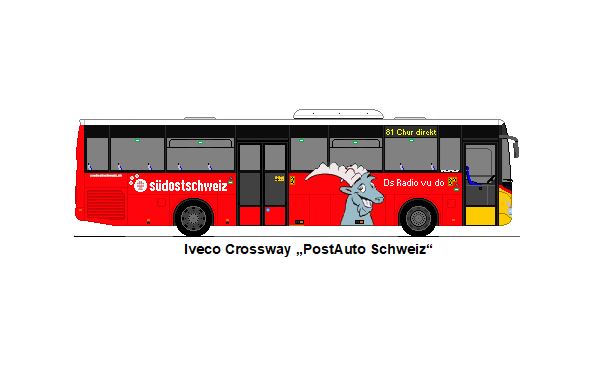 PostAuto Graub�nden - GR 106'551 - Irisbus-Iveco Crossway