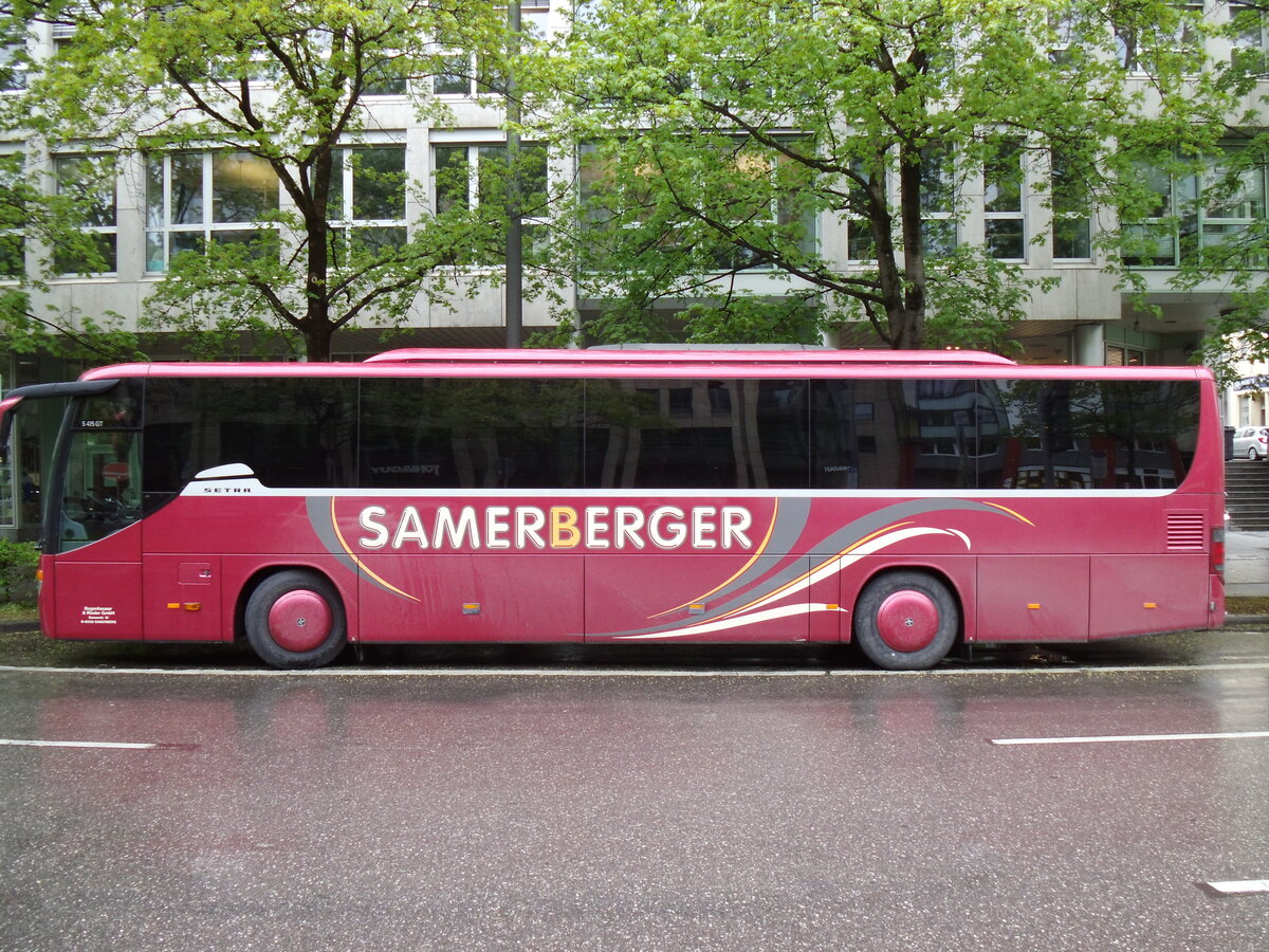 Rieder, Samerberg - Setra S 415 GT-HD am 10. April 2014 in M�nchen (Aufnahme: Martin Beyer)