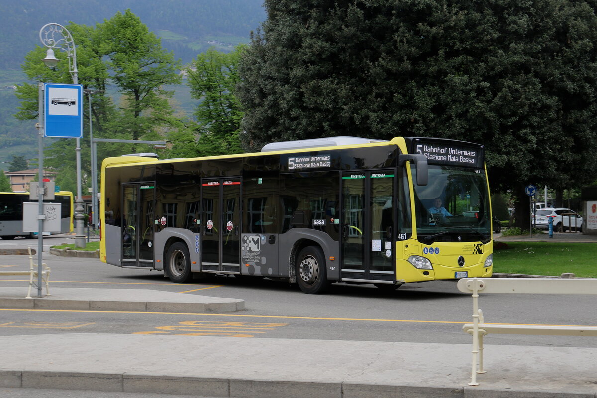 SASA Bozen - Nr. 461/FW-018 SB - Mercedes am 15. April 2024 in Meran (Aufnahme: Martin Beyer)