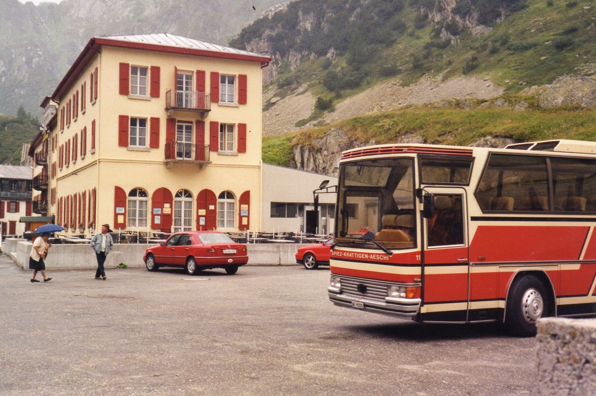 (SGS 20) - Aus dem Archiv: ASKA Aeschi - Nr. 11/BE 91'535 - Dr�gm�ller (ex Moser, Flaach) am 20. August 2001 in Gletsch