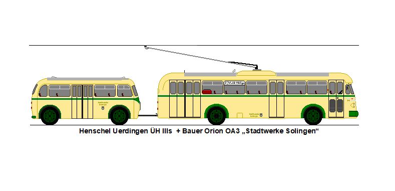 SWS Solingen - Bauer Orion OA3 + Henschel Uerdingen �H IIIs