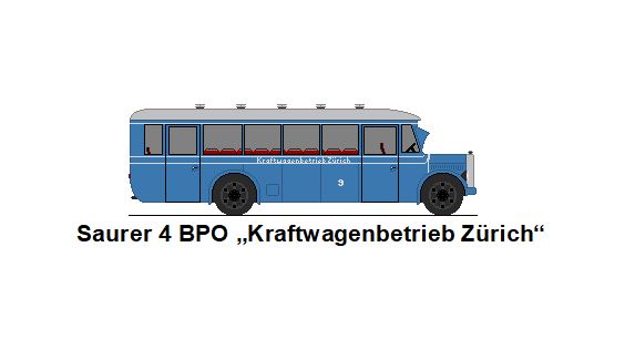 VBZ Z�rich - Nr. 9 - Saurer/SWS 4 BPO (ex Bamert, Wollerau; ex BBA Aarau Nr. 1; ex VBZ Z�rich Nr. 209; ex VBZ Z�rich Nr. 9)