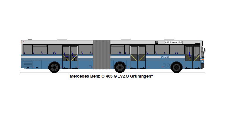 VZO Gr�ningen - Nr. 56/ZH 352'756 - Mercedes Benz O 405 G