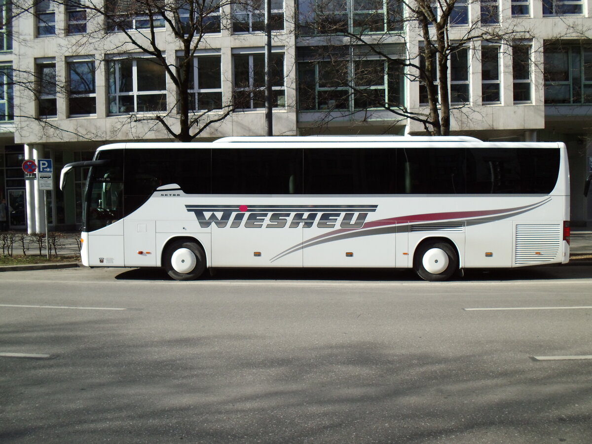 Wiesheu, Oberappersdorf - Setra S 415 GT-HD am 20. Februar 2014 in M�nchen (Aufnahme: Martin Beyer)