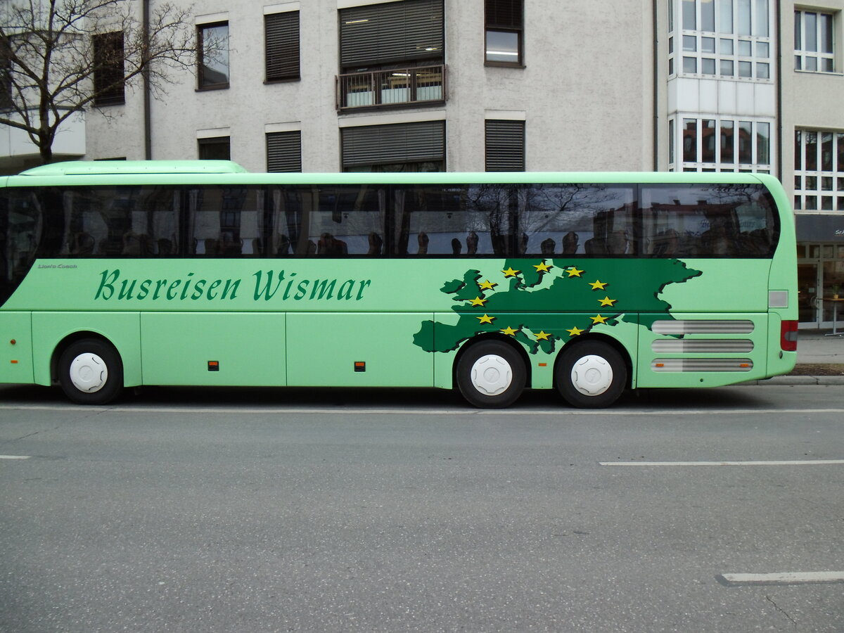 Wismar, Kritzow - MAN Lion's Coach am 12. Februar 2014 in M�nchen (Aufnahme: Martin Beyer)