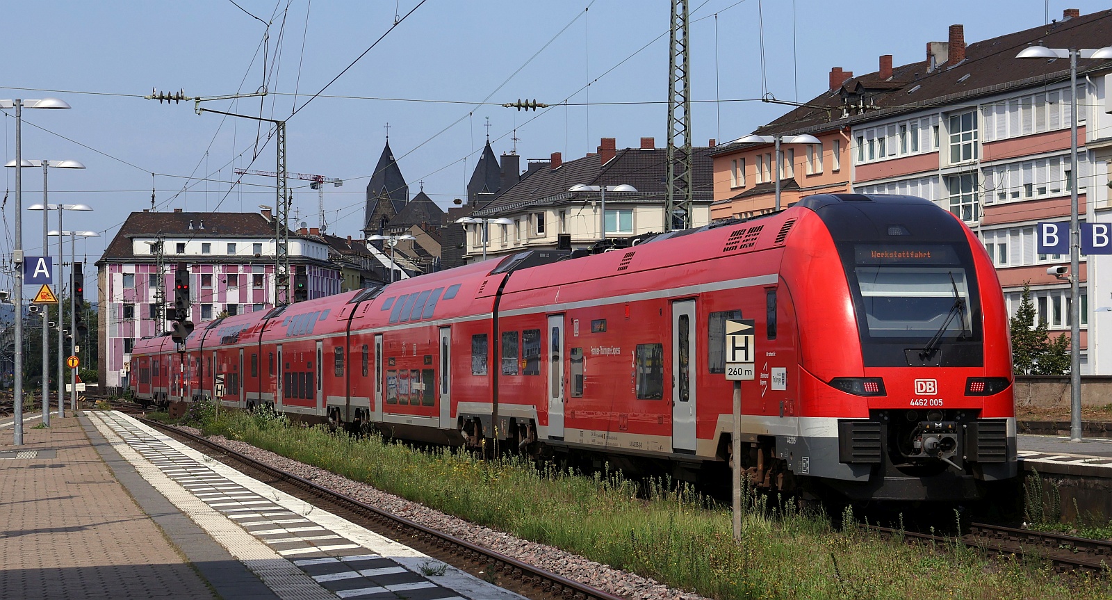 DB Siemens Desiro HC 6-Teiler 4462 005/505 auf  Werkstattfahrt  Koblenz Hbf II. 12.08.2025
