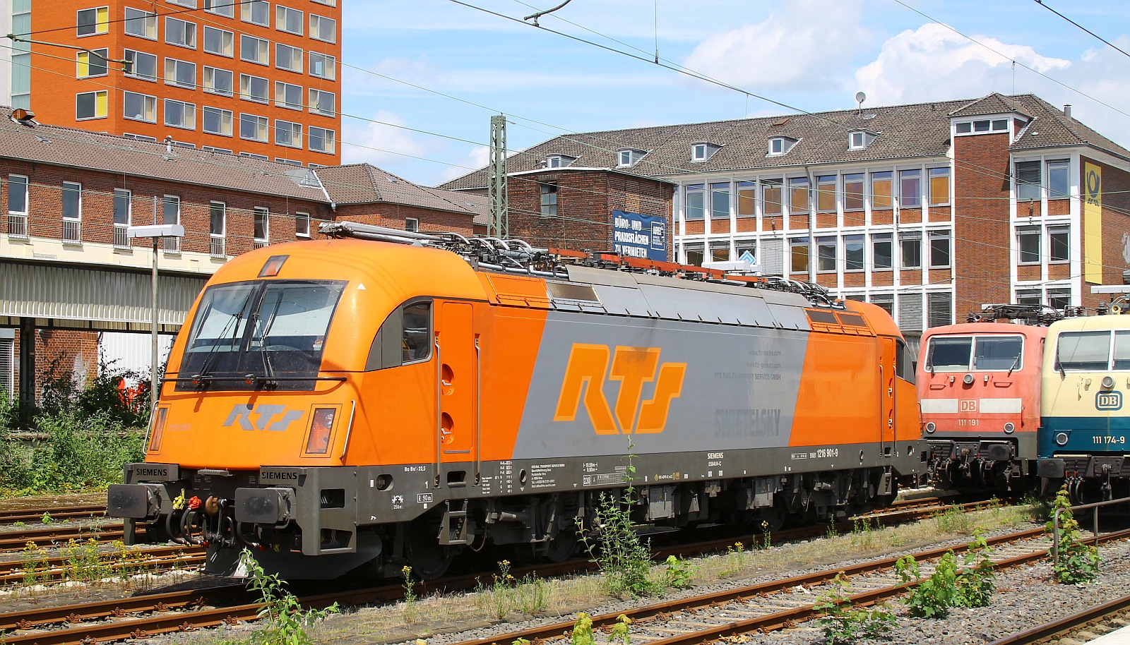 RTS 1216 901-9 abgestellt Münster Hbf 09.06.2024