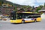(286'839) - GrindelwaldBus, Grindelwald - Nr. 14/BE 202'568 - MAN/G�ppel am 8. Mai 2026 beim Bahnhof Grindelwald