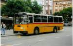 (035'210) - Auto-Transports, La C�te-aux-F�es - NE 19'480 - Saurer/T�scher (ex P 24'290) am 8.