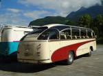 (145'328) - Ballestraz, Gr�ne - VS 11'615 - Saurer/Saurer (ex Girardet, Yverdon) am 22.