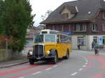 (164'668) - Museum f�r Kommunikation, Bern - BE 384'448 - Saurer/Eggli (ex P 23'135) am 13.