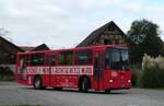 (281'476) - Party-Bus, Grosswangen - LU 117'116 - Saurer/R&J (ex Wohlgemuth, Hochwald) am 12. Oktober 2025 in Hitzkirch, Interkantonale Polizeischule