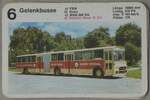(266'147) - Aus Deutschland: Quartett-Spielkarte mit Daimler-Benz O 317 am 25.