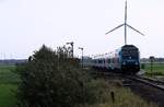 Paribus/NAH.SH/DB 245 212-6 mit RE 6 auf dem Weg nach Westerland.