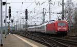 101 047-9 hatte sich an einen im Bereich des Wagenwerkes abgestellten Wagenpark angeh�ngt dieser Bestand aus folgenden Wagen:   6180 80-91 163-8 Bpmmbdzf 286.1 (REV/AN X/13.01.17)   6180 20-94 477-2