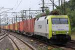 Captrain/ITL 152 196-2 REV/LD X/18.11.25 mit Containerzug Durchfahrt HH-Harburg 18.07.2026