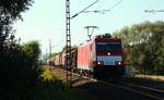 186 327-3 mit gemischtem Gz kurz vor Elze(Han). 01.09.2012
