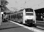 TransRegio 460 017/517 auf dem Weg nach Koblenz hier beim Halt in Brohl/Rhein.